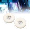 thumbnail image 4 of Replacement Ear Cushion, Ergonomic Design Ear Pads  Protein Leather Professional  For T450bt For T500bt White, 4 of 8