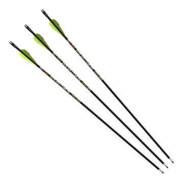 Flèches Barnett Slipstream pour jeunes - Fibre de verre 28 pouces, paquet de 3