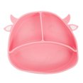 thumbnail image 1 of 1Pc Silicone Children Food Service Plate Suction Food Plate Household Dish, 1 of 4
