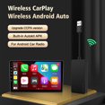 thumbnail image 1 of Dvkptbk Car Accessories Wireless CarPlay Adapter Compatible with Wired Carplay Cars with Factory, Transform Wired To Wireless CarPlay,Plug and Play Auto Connect Online Upgrade Adapter on Clearance, 1 of 9