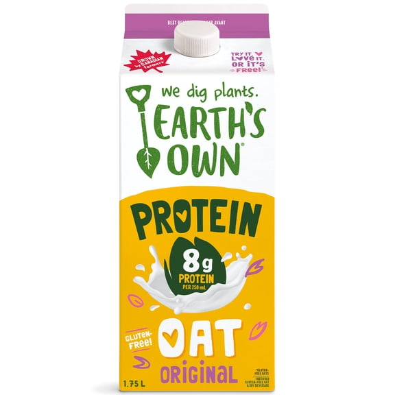 Earth's Own Protein Original Oat Milk Alternative, 1.75L