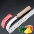 thumbnail image 5 of Yhmxh Kitchen Gadgets Factory Direct Small Pineapple Knife Banana Knife Fruit Knife Vegetable Knife Leek Knife Vegetable Cutter Pineapple Knife Kitchen Aid Attachments Kitchen Accessories, 5 of 5