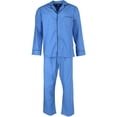 thumbnail image 1 of Hanes Ensemble de Pyjama en Popeline à Manches Longues (Grande Taille pour Hommes), 1 of 3