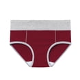 thumbnail image 4 of Women's High Absorbency Period Cotton Underwear Heavy Flow Leakproof Panties Reusable Postpartum Panties(Plus Size 4 Pack), 4 of 7