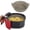 Grey, variant on SuoKom Air Fryer Silicone Pot Food Safe Air fryers Oven Accessories | Replacement of Flammable Parchment Liner Paper Easy Cleaning Basket After Using Air fryer