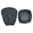 thumbnail image 3 of Rotating Chair Protector Office Chair Cover Protective Computer Desk Chair Cover dark grey, 3 of 8