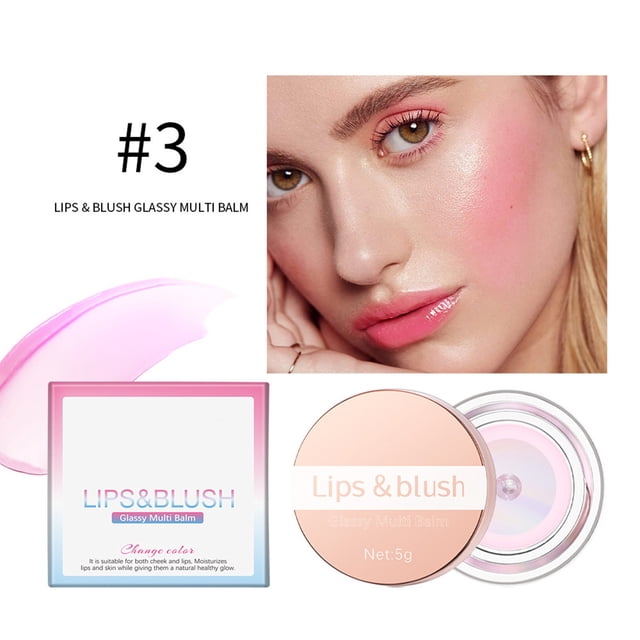 Beauty Blush Color Changing Clear Color Changing Gel Natural Nude Makeup Rouge 4 Colors, Blush for Women