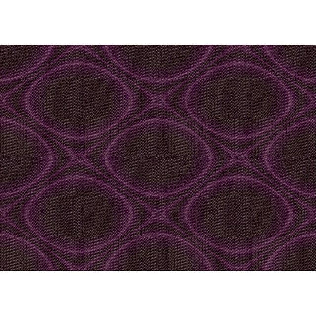 Ahgly Tapis Rectangulaire Lavable en Machine Intérieur Transitionnel Violet Profond, 5 Pieds x 7 Pieds