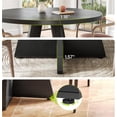 thumbnail image 5 of Tribesigns Farmhouse Dining Table, 47 Inch Round Dinner Table for 4, 5 of 5