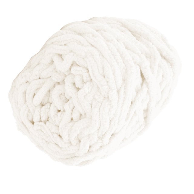 Zaqw Terylene Wool Yarn, Ice Strip Yarn for Blanket Knitting, 1 Ball