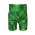 thumbnail image 1 of Youth Stylish Clothes Loose Ripped Sweatpants Block Three Point Shorts Sequin Children Adult Dance Pants Practice Shorts Attend Shows And Events, 1 of 4