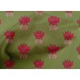 thumbnail image 4 of oneOone Cotton Poplin Fabric Leaves & Lotus Block Fabric Prints By Yard 56 Inch Wide, 4 of 4