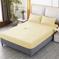 thumbnail image 4 of Fitted Sheet King Size Soft Polyester Non Slip Deep Pocket Mattress Cover for Double Bed, All-Inclusive Wrinkle-Free Bed Sheet for Pets and, 4 of 6