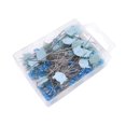thumbnail image 4 of KLKCMS Straight Pins Hand Sewing Pins for DIY Activities Parties Wedding Decoration Blue, 4 of 9