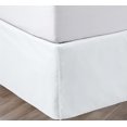 thumbnail image 1 of SGI Bedding 14 Inch Pleated Bed Skirt | Microfiber Bed Skirt | Fade Resistant, Wrinkle Free, Anti-static, Decorative, Extra Storage Space, Clutter-Free | Olympic Queen, White, 1 of 6
