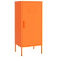 thumbnail image 2 of vidaXL Storage Cabinet Orange 42.5x35x101.5 cm Steel, 2 of 5