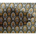 thumbnail image 4 of oneOone Viscose Chiffon Fabric Damask Ikat Printed Fabric 1 Yard 42 Inch Wide, 4 of 4
