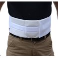 thumbnail image 1 of Umbilical & Navel Hernia Truss; Abdominal Binder (X-Large 8"), 1 of 4