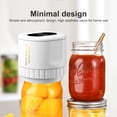 thumbnail image 4 of Electric Mason Jar Vacuum Sealer Kit - Automatic Food Storage and Fermentation Solution, 4 of 8