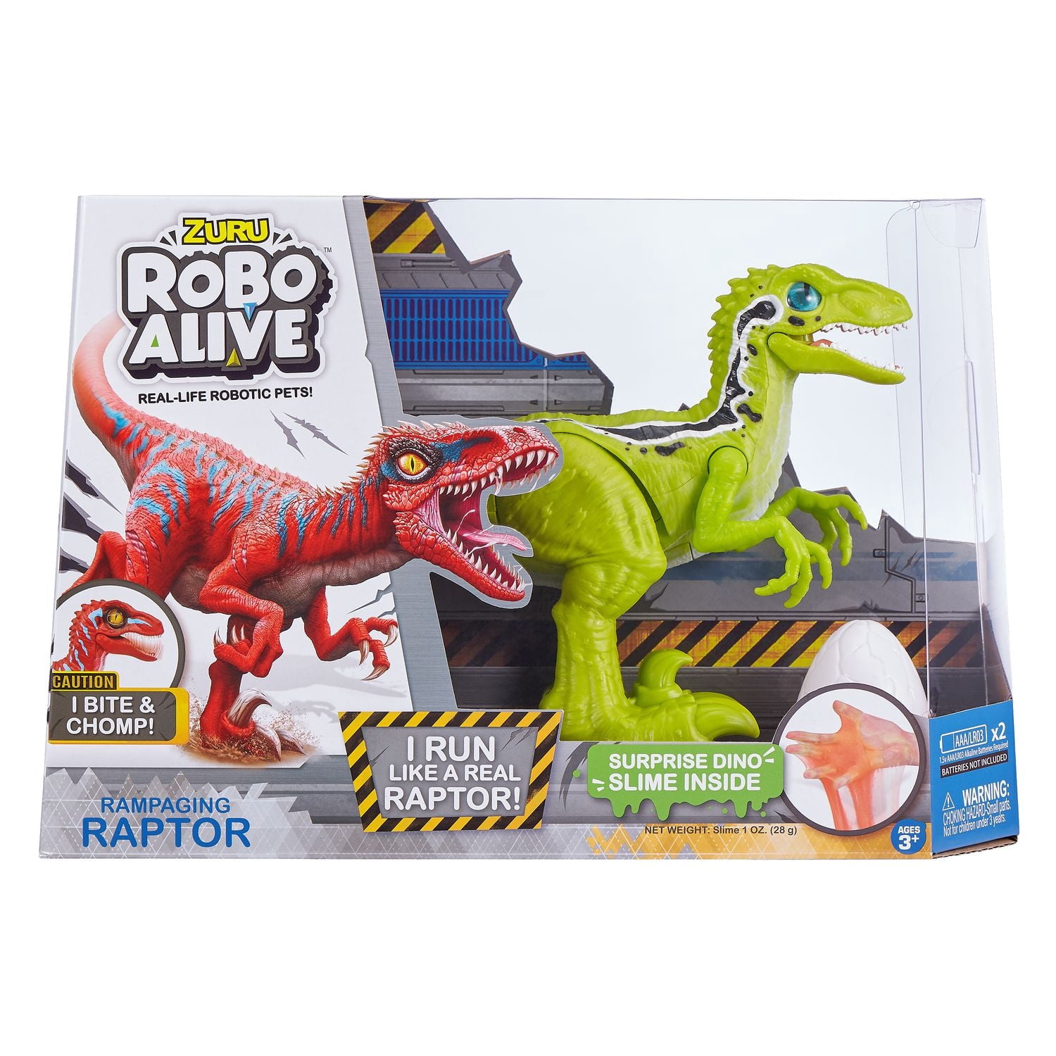 Robo Alive Rampaging Raptor Dinosaur Toy