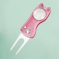 thumbnail image 3 of relayinert Marqueur de Balle de Réparation pour Terrain de Golf Rainure Efficace et Durable Rose 12x3x1,5 cm 1 Ensemble, 3 of 6