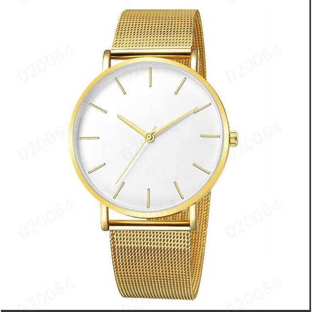WIFKLSIIPG Montre-Bracelet Analogique en Acier Inoxydable Mode Hommes Sport Militaire Date Quartz