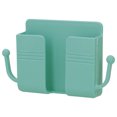 thumbnail image 1 of Wall Mounted Storage Box, Practical Wall Mount Phone Holder Wide Application Dual Use  For Kitchen For Bedroom For Bathroom Pink,Blue,Green,Yellow, 1 of 8