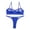 Blue, variant on Ketyyh-chn99 Panty and Bra Set Women's Comfort Bralette Seamless Underwear Plus Size Seamless Comfort No Underwire Bra 2030 Red,S