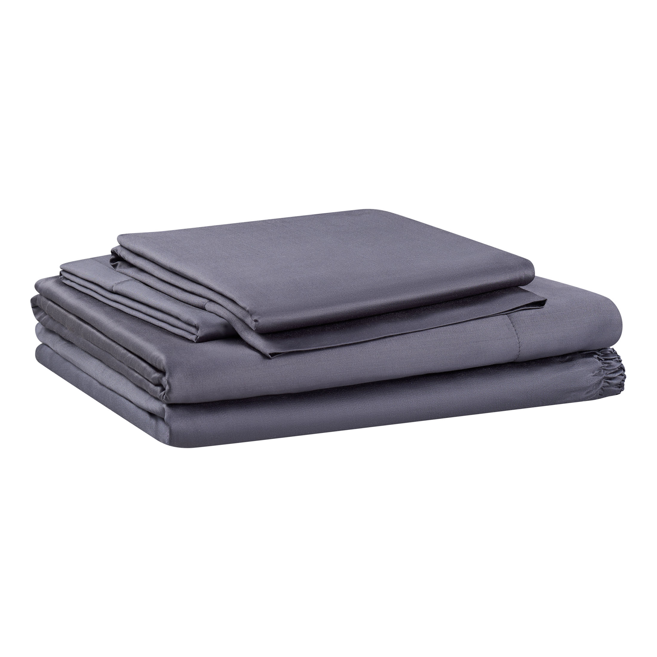Allswell 300 Thread Count Soft & Silky 4-Piece Viscose from Bamboo Sateen Sheet Set