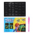thumbnail image 2 of Luminous Painting Board,, Easy To Draw Reuse Exquisite Gift 3D Fluorescent Board,  Early Education Educational Institution For Home Child Yellow English A3,Yellow English A4,Yellow, 2 of 8