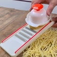 thumbnail image 4 of Vegetable Cutter Hand Guard Chopper Slicer Thumb Protector Grater Shredding Tool for Food Preparation and Efficient Vegetable Cutting, 4 of 4