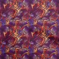 thumbnail image 1 of oneOone Tissu en Jersey de Coton Rouge Abstrait pour Robe Tissu Imprimé au Mètre 58 Pouces de Large, 1 of 4