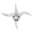 thumbnail image 1 of Blender Blade, 7 Teeth Low Noise Stainless Steel Blender Cross Blade 4 Leaf  for Kitchen, 1 of 7
