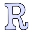 thumbnail image 2 of RKSTN Night Light Creative LED Letter Lights Night Light Plastic English Letters Light Lamp Decor Led Lights, 2 of 5