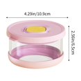 thumbnail image 3 of Border Student Bento Box Children Sealed Fruit Box Salad Box Work Microwave Lunch Box Chopsticks Dip Container Cute Kids Bento Lunch Box, 3 of 6