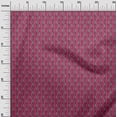 thumbnail image 2 of oneOone Cotton Poplin Fabric Leaves & Paisley Block Print Fabric BTY 42 Inch Wide, 2 of 4