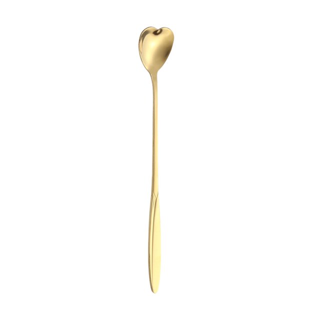 maskred Stainless Steel Tea Dessert Spoon Restaurant Portable Coffee Juice Seasoning Ice Cream Teaspoon Kitchen Accessory Type 12