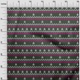 thumbnail image 2 of oneOone Cotton Poplin Fabric Chevron Ikat Printed Craft Fabric BTY 42 Inch Wide, 2 of 4