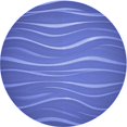 thumbnail image 1 of Ahgly Tapis Rond Lavable en Machine Intérieur Transitionnel Bleu Ciel, 3 Pieds Rond, 1 of 7