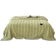 thumbnail image 2 of EGNMCR Throw Blanket, Throw Blanket for Couch Rabbits Furs Blanket Thickened Office Nap Blanket Air Conditioning Sofa Corals Fleece Lunch Break Shawl Small Blanket Rabbit fur blanket, 2 of 6
