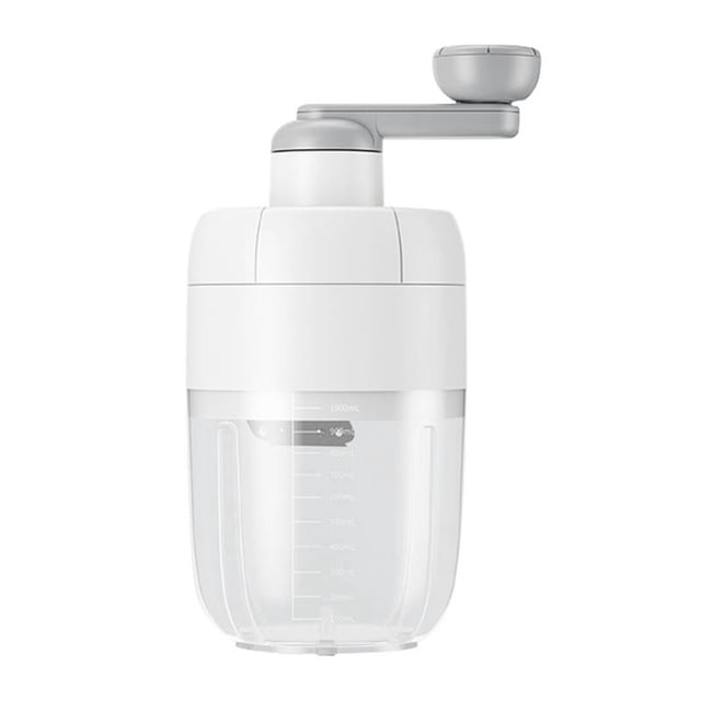 Portable Ice Shaver Manual Snow Maker Compact Household Ice Machine Handheld Ice Crusher Ideal for Creating Delicious Snow at Home