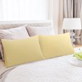thumbnail image 3 of Unique Bargains Soft 1800 Series Microfiber Long Pillowcases, Full-Size, 3 of 10