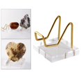 thumbnail image 2 of Brass Arm Display Stand Mineral Specimens Crystal Ball Citrine Holder M, 2 of 8