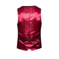 thumbnail image 2 of Gilet de Costume Smoking Formel pour Homme Automne Hiver, Veste Sans Manches, Veste, Pardessus, 2 of 4