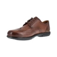 thumbnail image 3 of FLORSHEIM WORK Men's Loedin SD Steel Toe Wingtip Lace-Up Work Shoe Brown - FS2023, 3 of 5