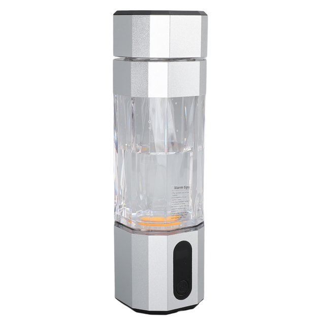 Hydrogen Water Bottle with Colorful Lights, Titaniums Electrode Portable Hydrogen Water Ionizer Machine, 2 Gears Anti Leakage Hydrogen Water Generator