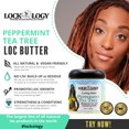 thumbnail image 2 of Loc and Twist Butter; Natural Locking Butter With Peppermint and Tea Tree; Loc Wax by Lockology, 2 of 6