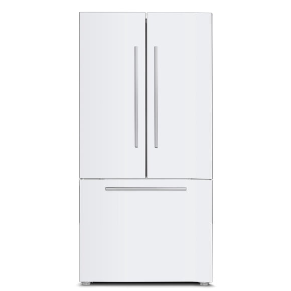 Marathon 20.8 cu.ft. White French Door Frost Free Refrigerator