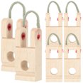 thumbnail image 1 of 6pcs Piano Tuning Maintenance Supply Linkage Shaft Frame Wooden Middle Shaft Frame, 1 of 8