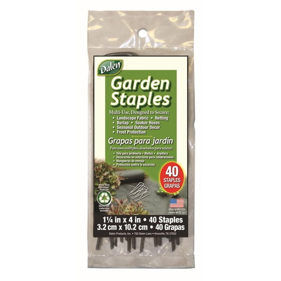 4" Garden Staples